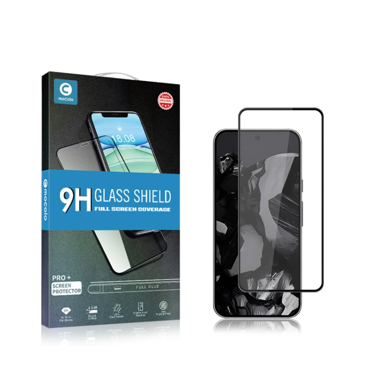 For Google Pixel 9 mocolo 2.5D Full Glue Full Cover Tempered Glass Film by mocolo