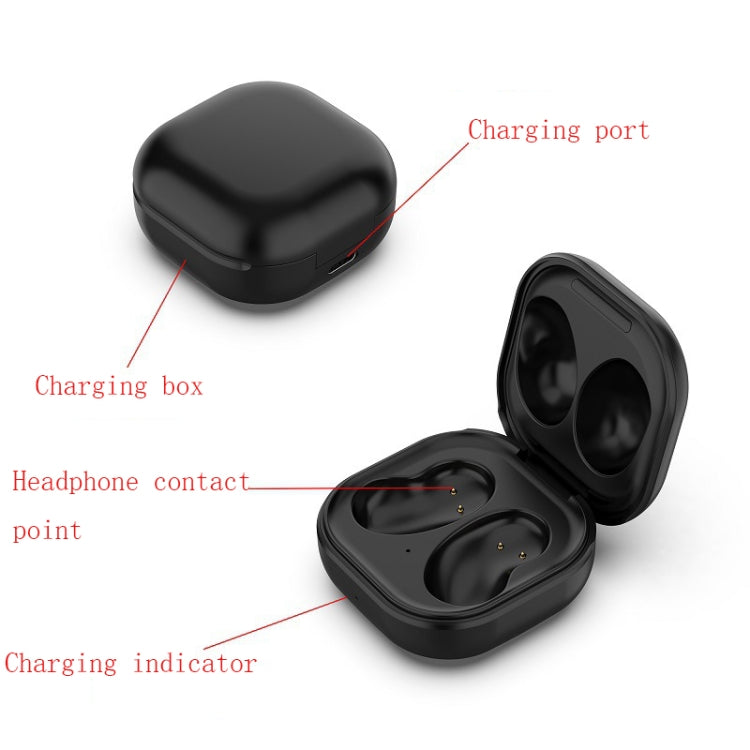 For Samsung Galaxy Galaxy Buds Live SM-R180 Wireless Earphone Charging Box(Black) by bashfashion