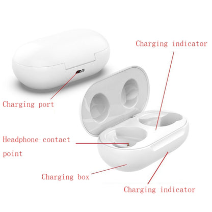 For Samsung Galaxy Galaxy Buds+ SM-R175 Wireless Earphone Charging Box(White) by bashfashion