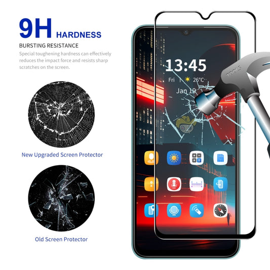 For ZTE Nubia Neo 5G 10pcs ENKAY Hat-Prince Full Glue High Aluminum-silicon Tempered Glass Film by ENKAY