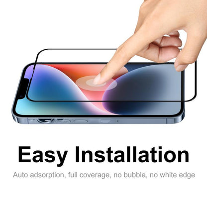 For iPhone 16e ENKAY Full Glue High Aluminum-silicon Tempered Glass Film by ENKAY