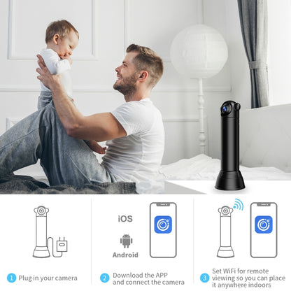 V10 HD Infrared Home Night Vision Mini Camera Remote Control Family Security Camera by bashfashion