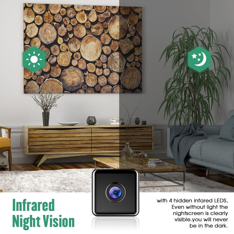 W10 Home Wireless IP Camera Mini Wifi Network Camera with Night Vision by bashfashion