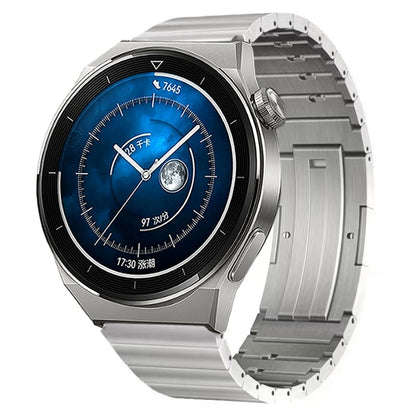 For Huawei Watch GT3 Pro 46mm Titanium Alloy Quick Release Watch Band(Silver) by bashfashion
