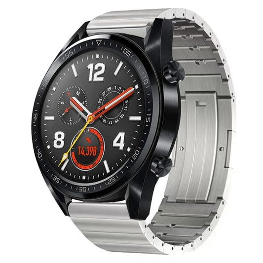 For Huawei Watch GT 42mm / 46mm Titanium Alloy Quick Release Watch Band(Silver) by bashfashion