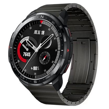 For Honor Watch GS Pro Titanium Alloy Quick Release Watch Band(Gray) by bashfashion