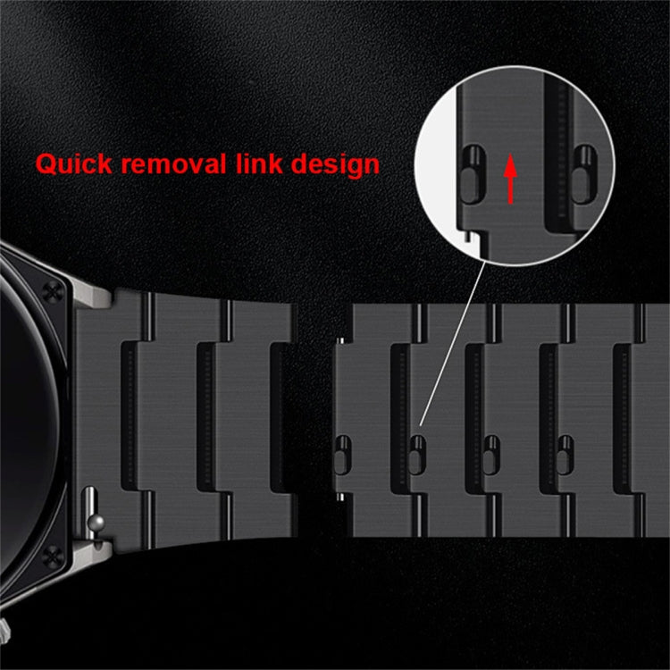 For Honor Watch GS Pro Titanium Alloy Quick Release Watch Band(Black) by bashfashion