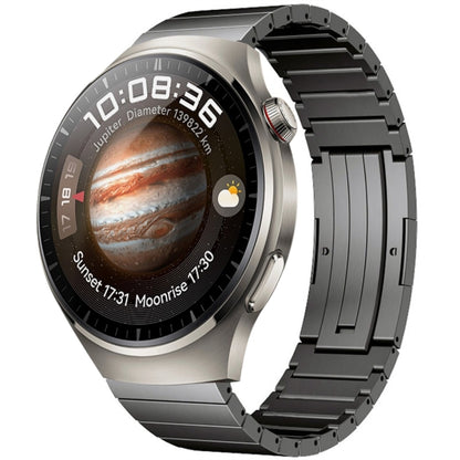 For Huawei Watch 4 / 4 Pro One Bead Titanium Alloy Watch Band(Gray) by bashfashion
