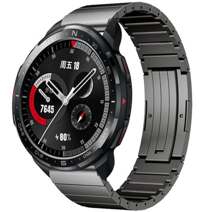 For Honor Watch GS Pro One Bead Titanium Alloy Watch Band(Gray) by bashfashion