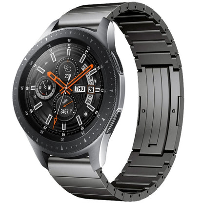 For Samsung Galaxy Watch 46mm One Bead Titanium Alloy Watch Band(Gray) by bashfashion