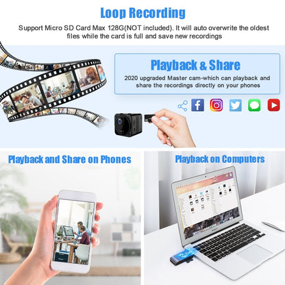 R8 Mini Webcam HD Night Vision Camera Cell Phone Remote Monitor Security Camera by bashfashion