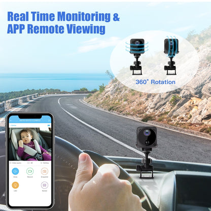 R8 Mini Webcam HD Night Vision Camera Cell Phone Remote Monitor Security Camera by bashfashion