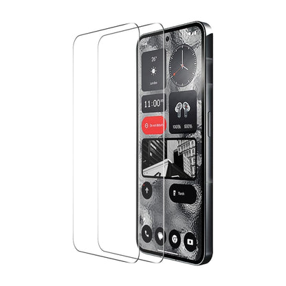 For Nothing Phone 2 2pcs ENKAY 0.26mm 9H 2.5D High Aluminum-silicon Tempered Glass Film by ENKAY