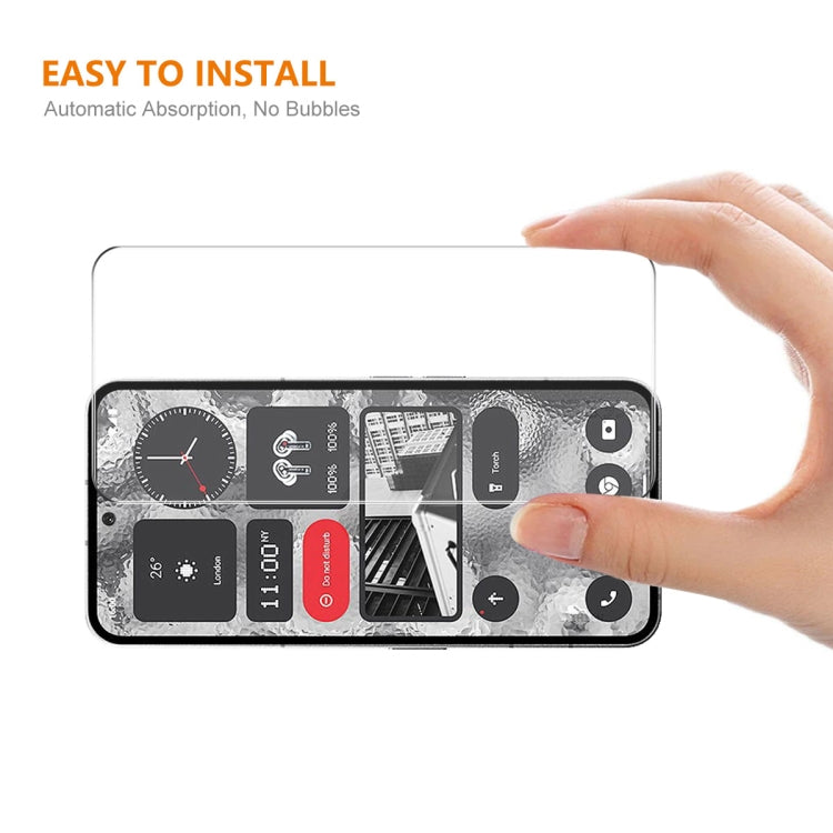 For Nothing Phone 2 10pcs ENKAY 0.26mm 9H 2.5D High Aluminum-silicon Tempered Glass Film by ENKAY