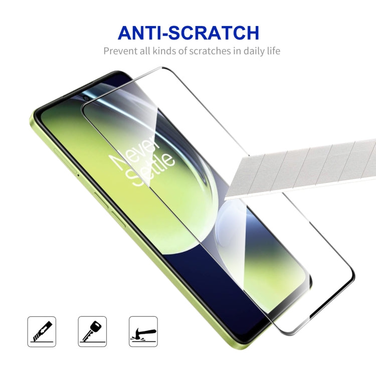 For OnePlus Nord CE 3 Lite ENKAY Full Glue High Aluminum-silicon Tempered Glass Film by ENKAY