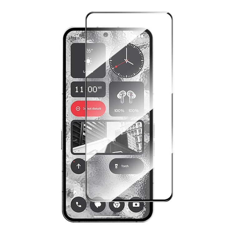 For Nothing Phone 2 ENKAY Full Glue High Aluminum-silicon Tempered Glass Film by ENKAY
