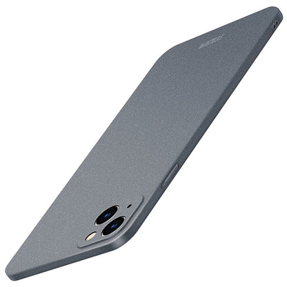 For iPhone 15 Pro Max MOFI Fandun Series Frosted PC Ultra-thin All-inclusive Phone Case(Gray) by MOFI