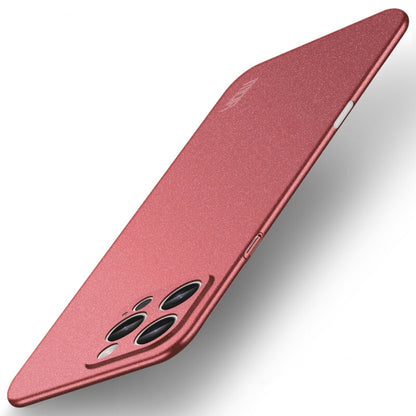 For iPhone 16 Pro MOFI Fandun Series Frosted PC Ultra-thin All-inclusive Phone Case(Red) by MOFI