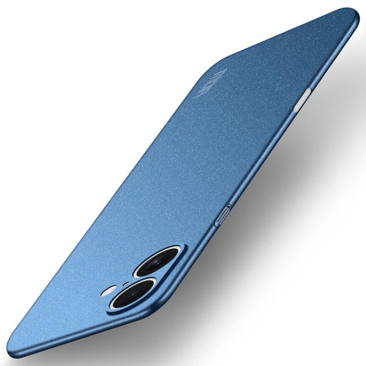 For iPhone 17 MOFI Fandun Series Frosted PC Ultra-thin All-inclusive Phone Case(Blue) by MOFI