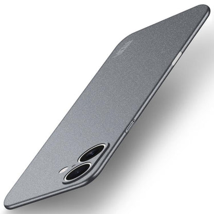 For iPhone 17 MOFI Fandun Series Frosted PC Ultra-thin All-inclusive Phone Case(Gray) by MOFI