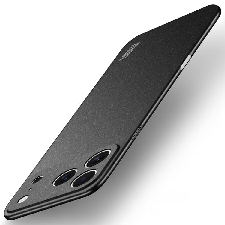 For iPhone 17 Pro MOFI Fandun Series Frosted PC Ultra-thin All-inclusive Phone Case(Black) by MOFI