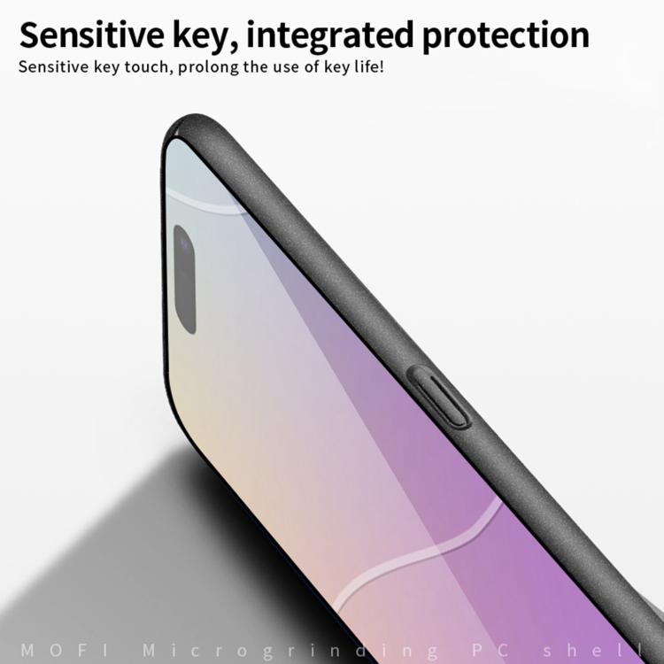 For iPhone 17 Pro MOFI Fandun Series Frosted PC Ultra-thin All-inclusive Phone Case(Blue) by MOFI