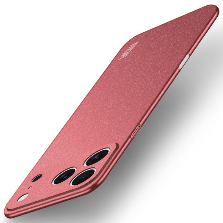 For iPhone 17 Pro MOFI Fandun Series Frosted PC Ultra-thin All-inclusive Phone Case(Red) by MOFI