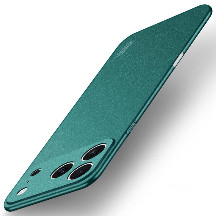 For iPhone 17 Pro Max MOFI Fandun Series Frosted PC Ultra-thin All-inclusive Phone Case(Green) by MOFI
