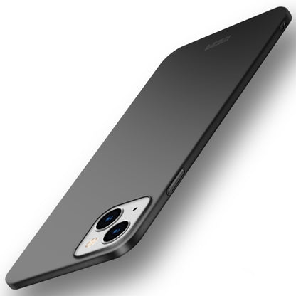 For iPhone 15 MOFI Frosted PC Ultra-thin Hard Phone Case(Black) by MOFI