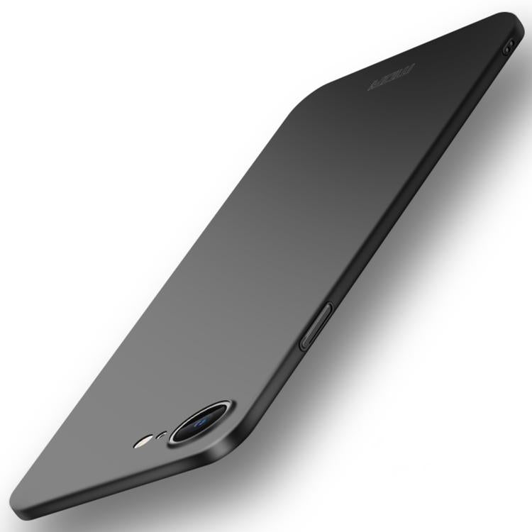 For iPhone 16e MOFI Frosted PC Ultra-thin Hard Phone Case(Black) by MOFI