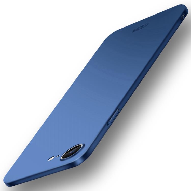 For iPhone 16e MOFI Frosted PC Ultra-thin Hard Phone Case(Blue) by MOFI