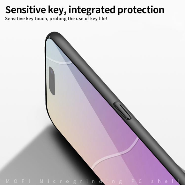 For iPhone 17 Pro MOFI Frosted PC Ultra-thin Hard Phone Case(Gold) by MOFI