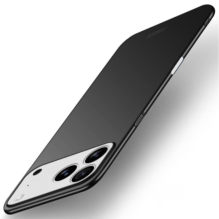 For iPhone 17 Pro Max MOFI Frosted PC Ultra-thin Hard Phone Case(Black) by MOFI