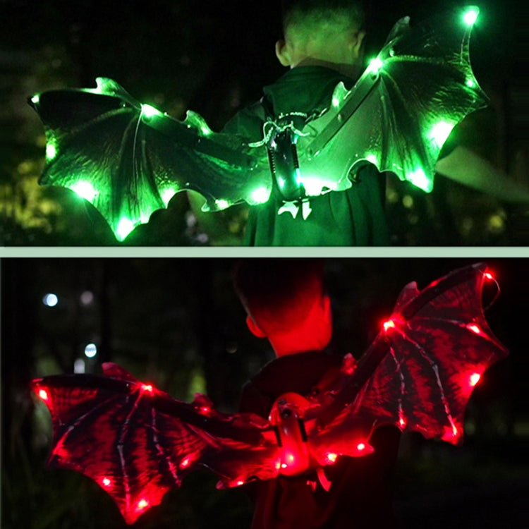 Rockwoo R02 Electric Dinosaur Wings with Lighting and Music(Green) by bashfashion