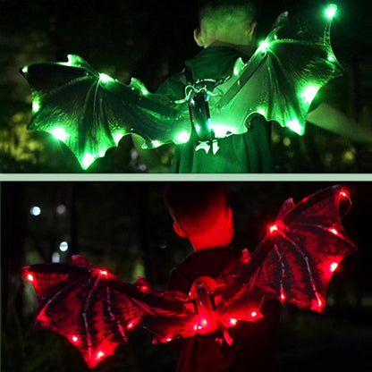 Rockwoo R02 Electric Dinosaur Wings with Lighting and Music(Red) by bashfashion