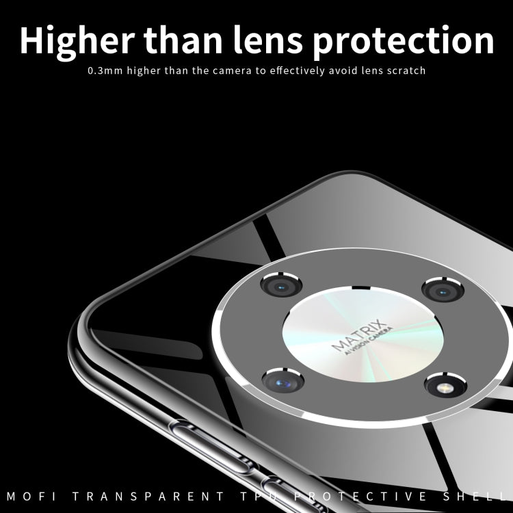 For Honor X9b MOFI Ming Series Ultra-thin TPU Phone Case(Transparent) by MOFI