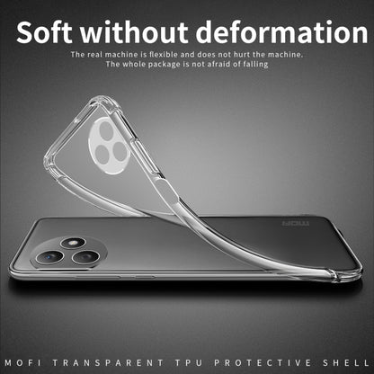 For Honor X50i Pro / X50i+ MOFI Ming Series Ultra-thin TPU Phone Case(Transparent) by MOFI