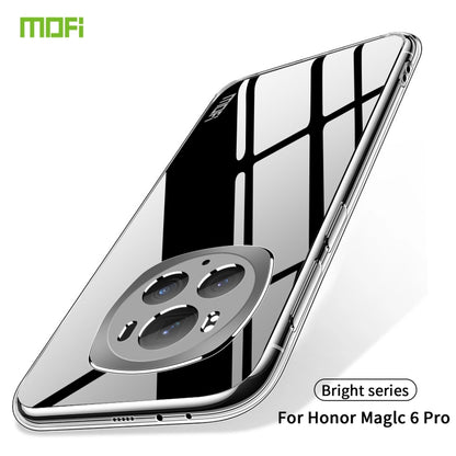 For Honor Magic6 Pro MOFI Ming Series Ultra-thin TPU Phone Case(Transparent) by MOFI