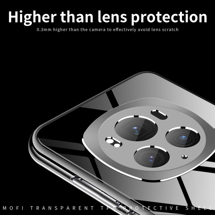 For Honor Magic6 Pro MOFI Ming Series Ultra-thin TPU Phone Case(Transparent) by MOFI