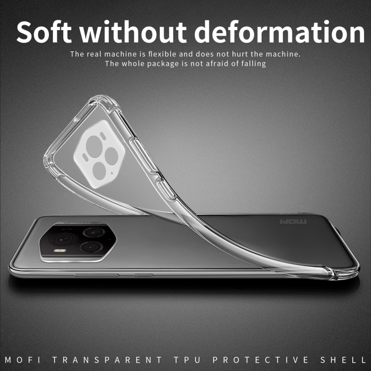 For Honor Magic6 RSR MOFI Ming Series Ultra-thin TPU Phone Case(Transparent) by MOFI