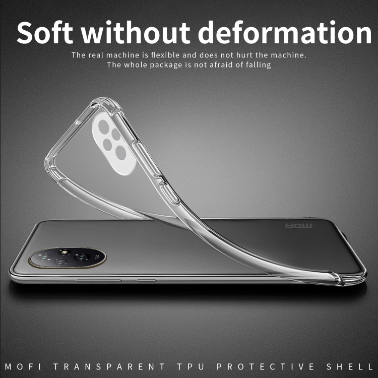 For Honor 200 Pro MOFI Ming Series Ultra-thin TPU Phone Case(Transparent) by MOFI
