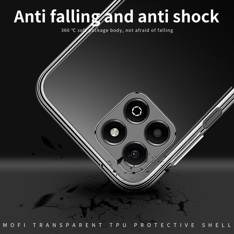 For Honor X6b MOFI Ming Series Ultra-thin TPU Phone Case(Transparent) by MOFI