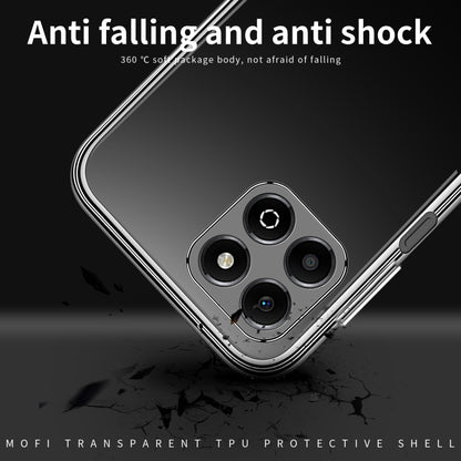 For Honor X6b MOFI Ming Series Ultra-thin TPU Phone Case(Transparent) by MOFI