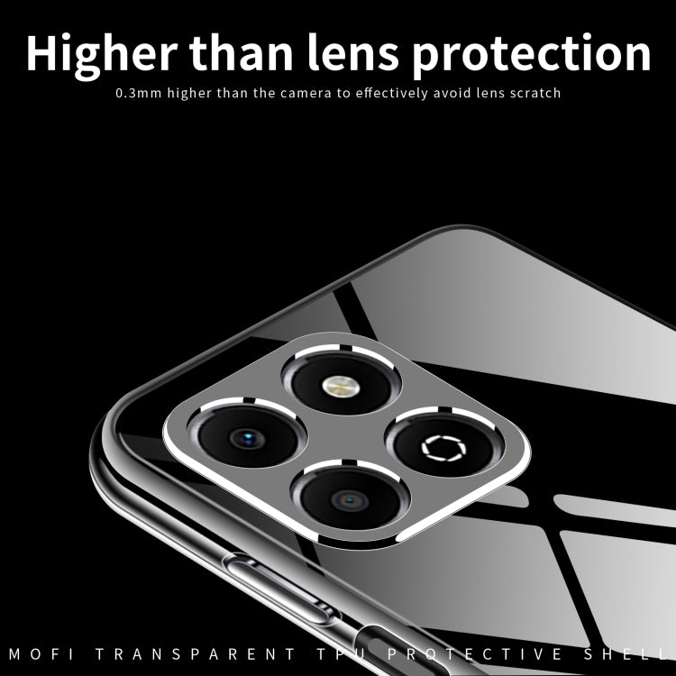 For Honor X5b / X5b Plus MOFI Ming Series Ultra-thin TPU Phone Case(Transparent) by MOFI