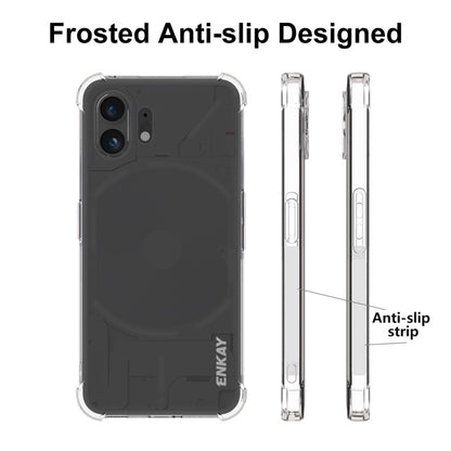 For Nothing Phone 2 ENKAY Hat-Prince Transparent TPU Shockproof Phone Case by ENKAY
