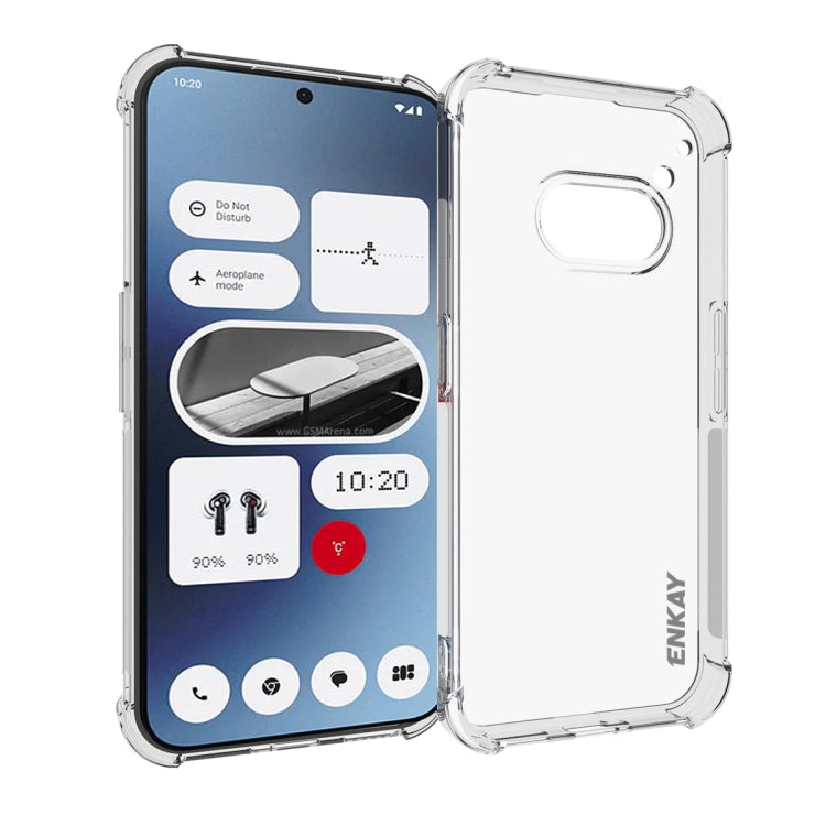 For Nothing Phone 2a / 2a Plus ENKAY Hat-Prince Transparent TPU Shockproof Phone Case by ENKAY