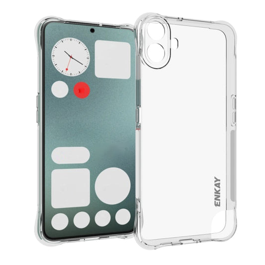 For Nothing CMF Phone 1 ENKAY Hat-Prince Transparent TPU Shockproof Phone Case by ENKAY