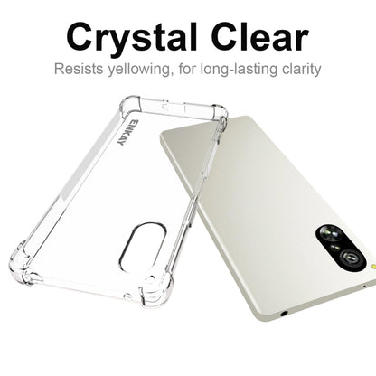 For Sony Xperia 5 V ENKAY Hat-Prince Transparent TPU Shockproof Phone Case by ENKAY