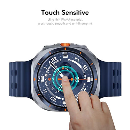 For Samsung Galaxy Watch Ultra 47mm / Ultra 2025 ENKAY 3D Full Coverage Soft PC Edge PMMA HD Screen Film by ENKAY