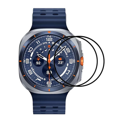 For Samsung Galaxy Watch Ultra 47mm / Ultra 2025 2pcs ENKAY 3D Full Coverage Soft PC Edge PMMA HD Screen Film by ENKAY